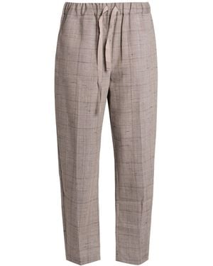 Semicouture Pants Virgin Wool, Viscose - Gray