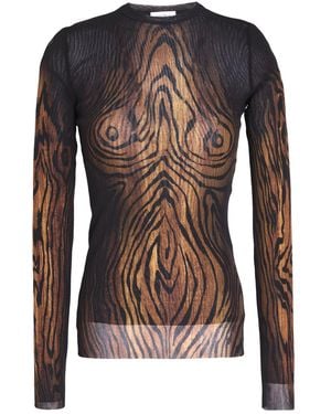 Jean Paul Gaultier Top Polyamide - Black