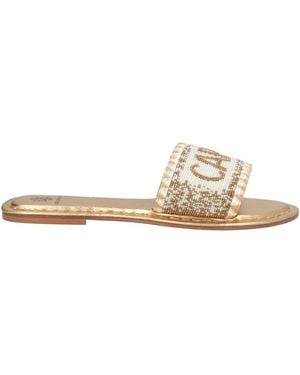 De Siena Sandals Textile Fibers - Natural