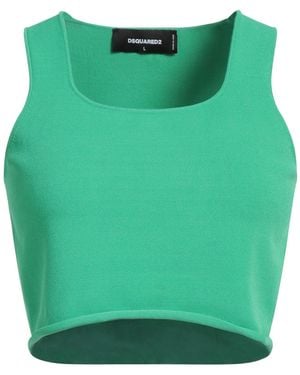 DSquared² Top Viscose, Polyester - Green