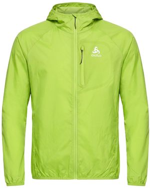 Odlo Overcoat & Trench Coat Polyamide, Polyester - Green