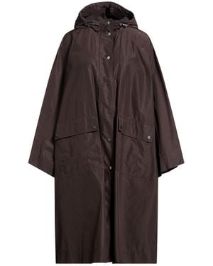 Brunello Cucinelli Dark Cape Polyester, Cotton - Brown