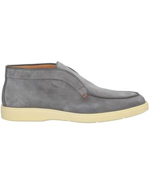 Santoni Ankle Boots Leather - Gray