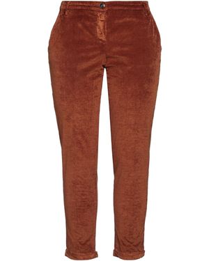 Jacob Cohen Trousers Viscose, Cotton, Elastane - Red