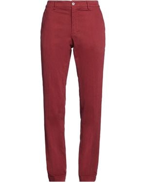Mason's Pants Modal, Cotton, Elastane - Red
