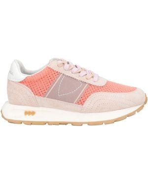 Philippe Model Sneakers Leather, Textile Fibers - Pink