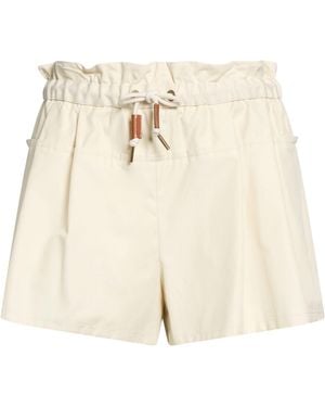 Moncler Shorts & Bermuda Shorts Cotton, Polyamide - Natural