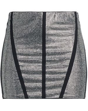 Patrizia Pepe Mini Skirt Polyamide, Elastane - Gray