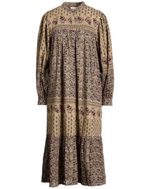 Antik Batik Midi Dresses - Brown
