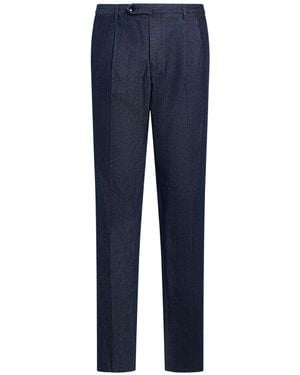 Rota Jeans Cotton, Silk, Elastane - Blue