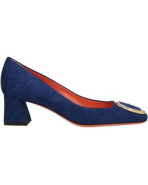 Santoni Decolletes - Blu