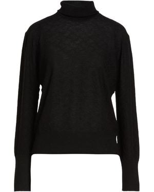 Drumohr Rollkragenpullover - Schwarz