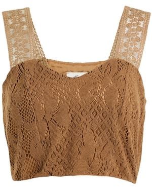 Dixie Top Cotton, Polyester - Brown