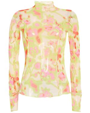 HUGO Top Polyester, Elastane - White