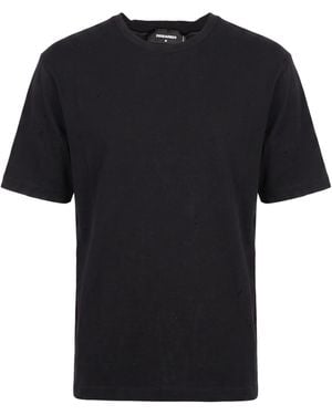 DSquared² T-Shirt Cotton - Black