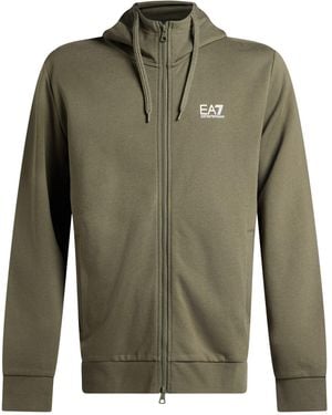 EA7 Military Sweatshirt Cotton, Polyester - Green
