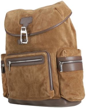 Moorer Backpack Leather - Brown