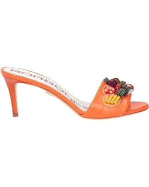 Borbonese Sandalias - Rojo
