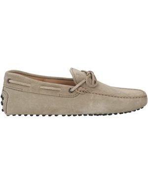 Hogan Loafers Soft Leather - Gray