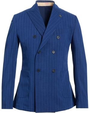 Bob Blazer Polyester, Viscose, Elastane - Blue