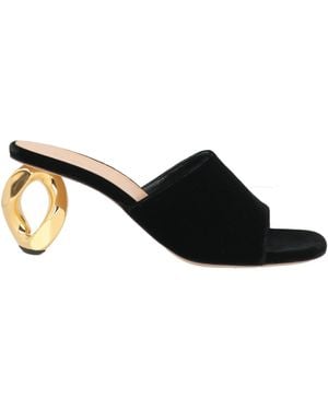 JW Anderson Sandals Textile Fibers - Black