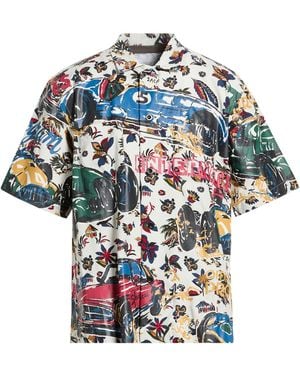 Sacai Shirt Rayon, Cotton - Blue