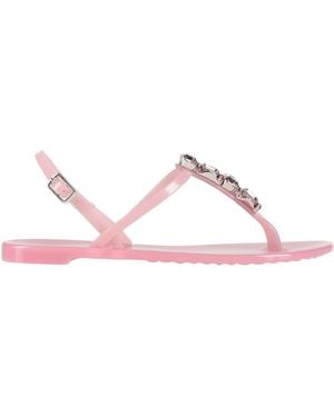 Casadei Thong Sandal Rubber - Pink