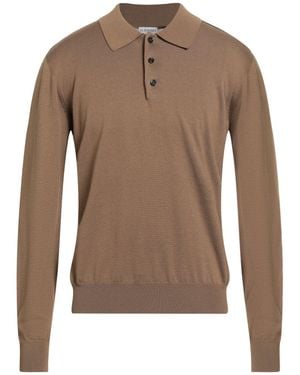 Burberry Khaki Sweater Wool, Polyamide - Brown