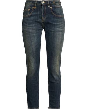 R13 Jeans Cotton, Elastane - Blue