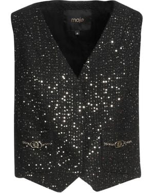 Maje Waistcoat - Black