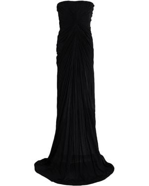 Rick Owens Maxi-Kleid - Schwarz