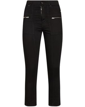 Tramarossa Jeans Cotton, Rayon, Lycra, Polyester, Elastane - Black