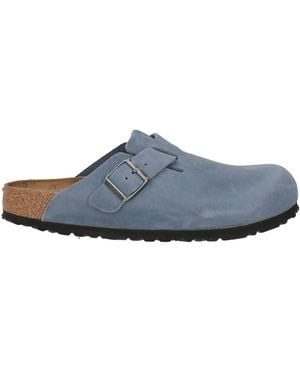 Birkenstock Mules & Clogs Leather - Blue