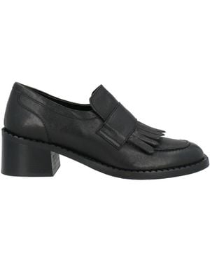 Carmens Loafers Leather - Black