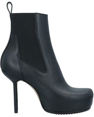 Rick Owens Ankle Boots Soft Leather - Black