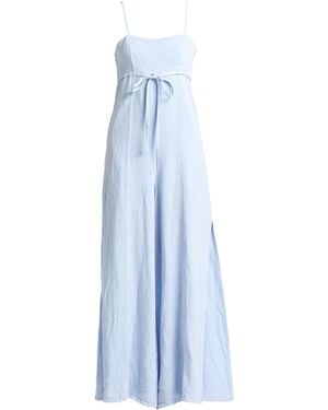 ALESSIA SANTI Jumpsuit Lyocell, Linen - Blue