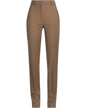 Sportmax Trousers Virgin Wool, Elastane - Natural