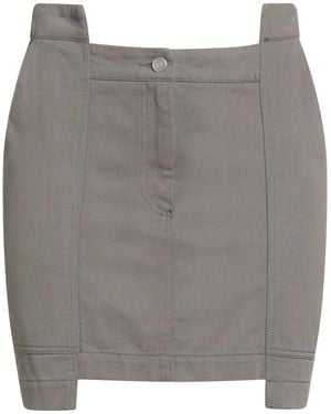 Suoli Mini Skirt - Gray