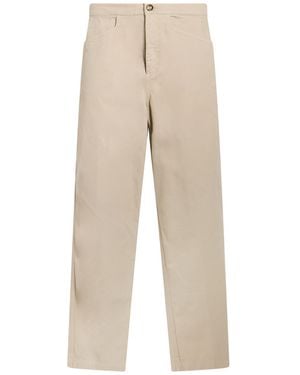 JW Anderson Trousers Cotton - Natural