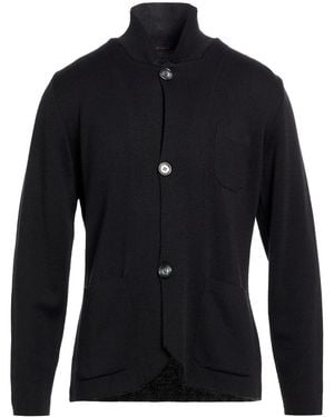 Officina 36 Cardigan Acrylic, Merino Wool - Blue
