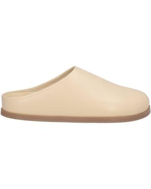 Mansur Gavriel Mules & Clogs - Natural