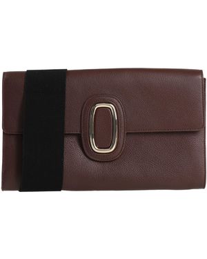 Octogony Cross-Body Bag Cow Leather - Brown