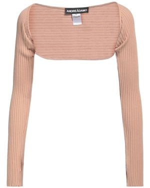 ANDREADAMO Shrug Viscose, Polyester, Polyamide, Elastane - Pink