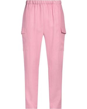 Brian Dales Trousers Linen, Polyamide - Pink