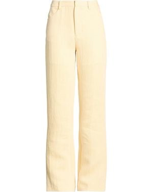 Zadig & Voltaire Trousers Cotton, Linen, Polyester, Polyamide - Natural