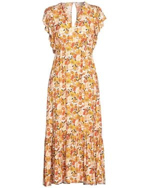 Sandro Midi Dress - Metallic