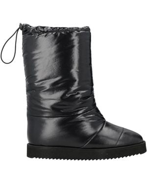 Gia Borghini Boot Textile Fibres - Black