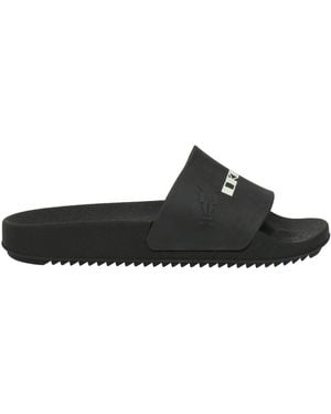 Rick Owens Sandals Textile Fibers - Black