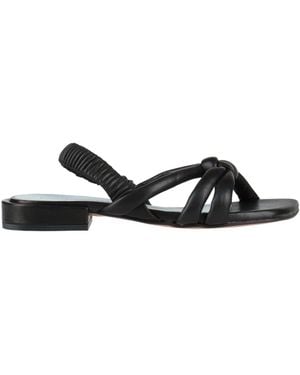 POESIE VENEZIANE Sandals Leather - Black