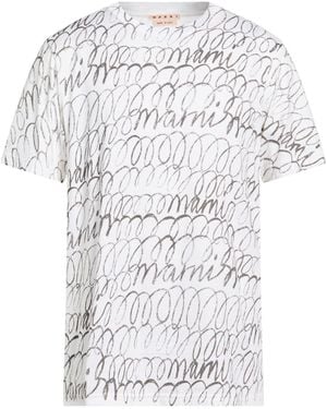 Marni Camiseta - Blanco